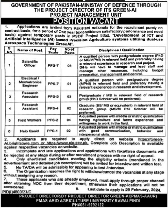 Ministry of Defence Jobs