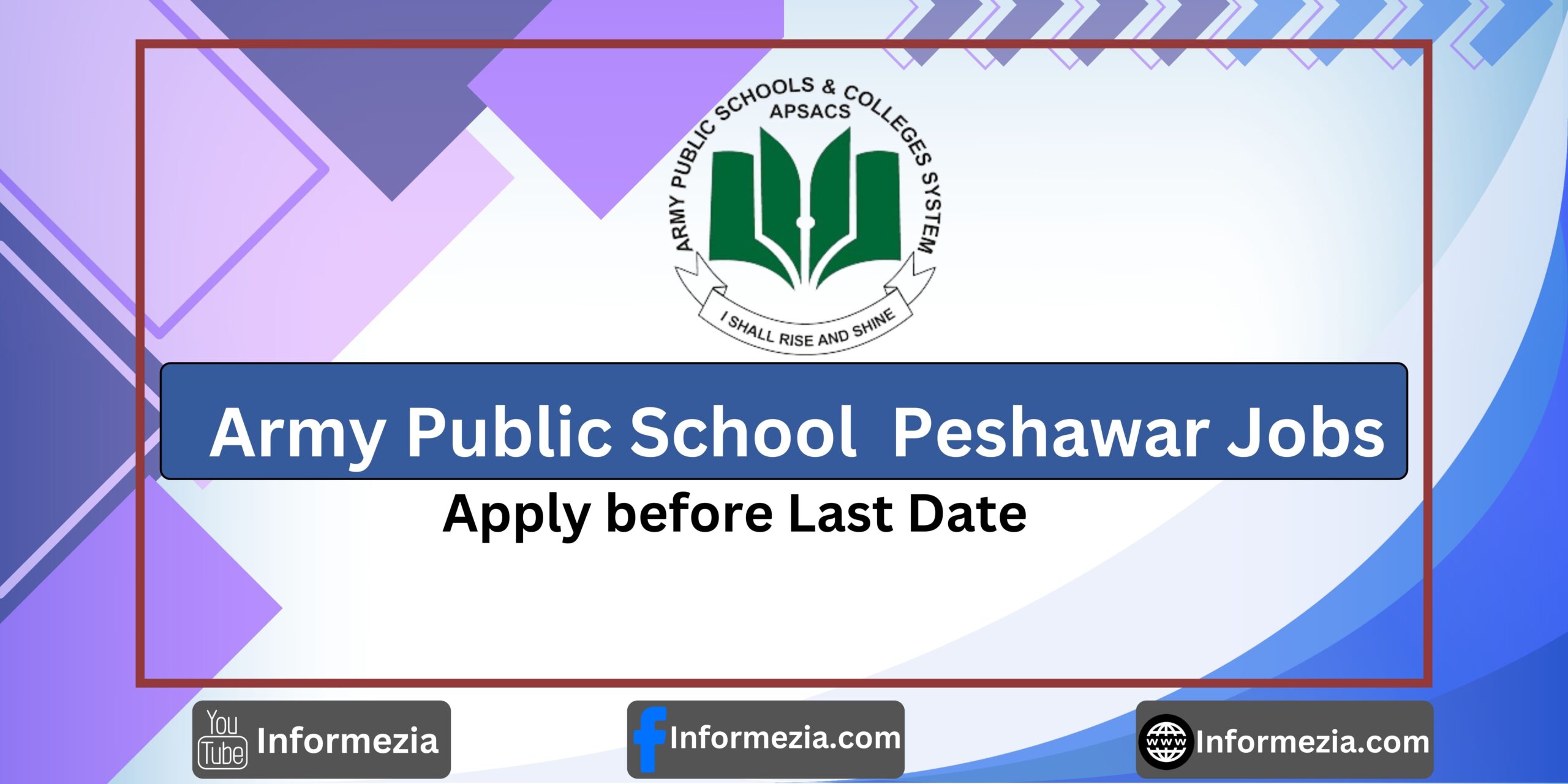 Army Public School APS Peshawar Jobs 2024