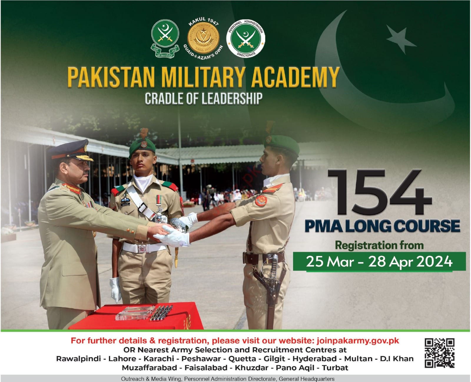 Pak Army 154 PMA Long Course 