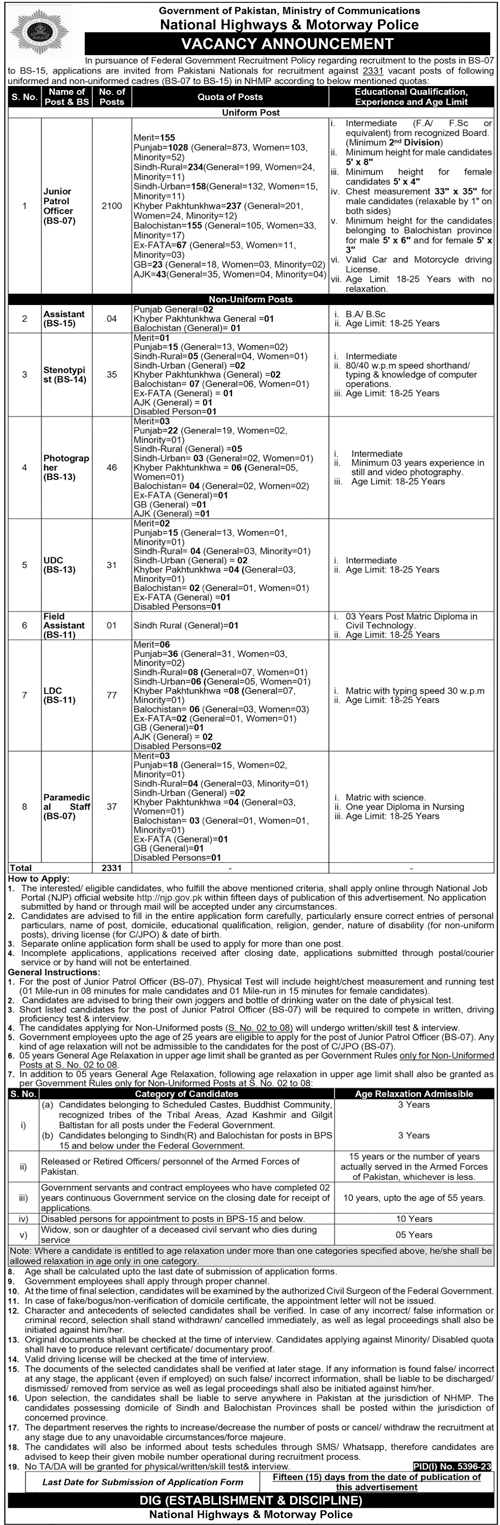 motorway police jobs