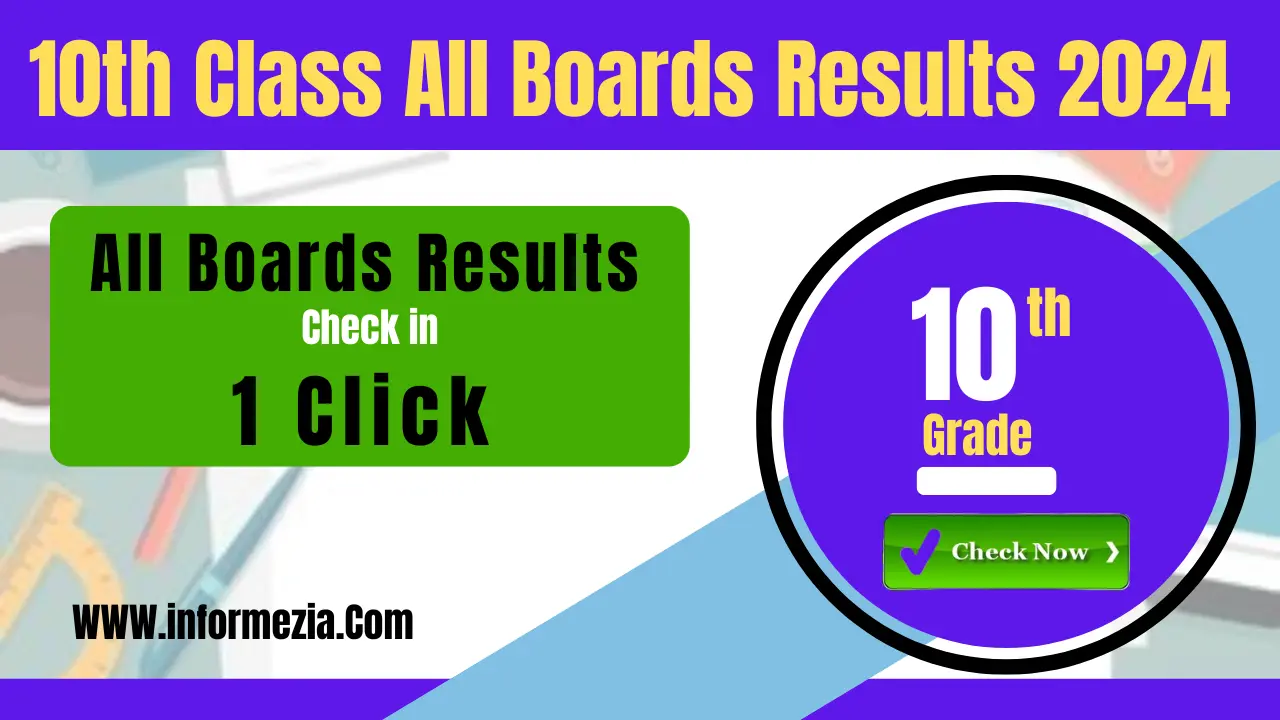 10th Class All Boards Results 2024