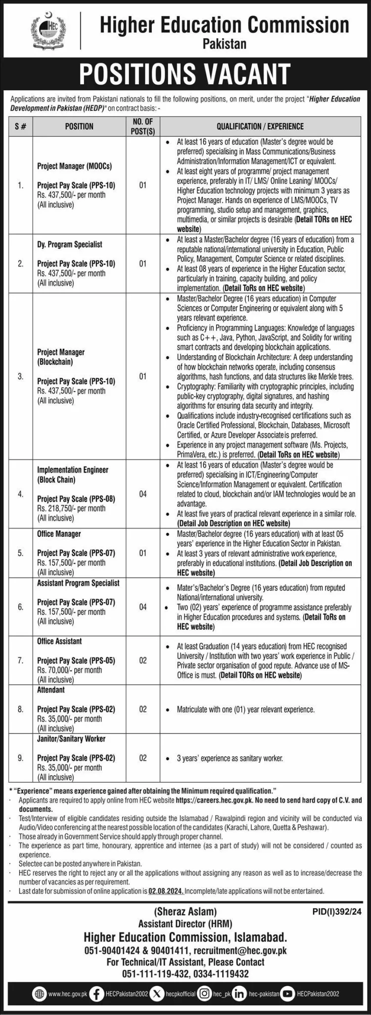 HEC Jobs