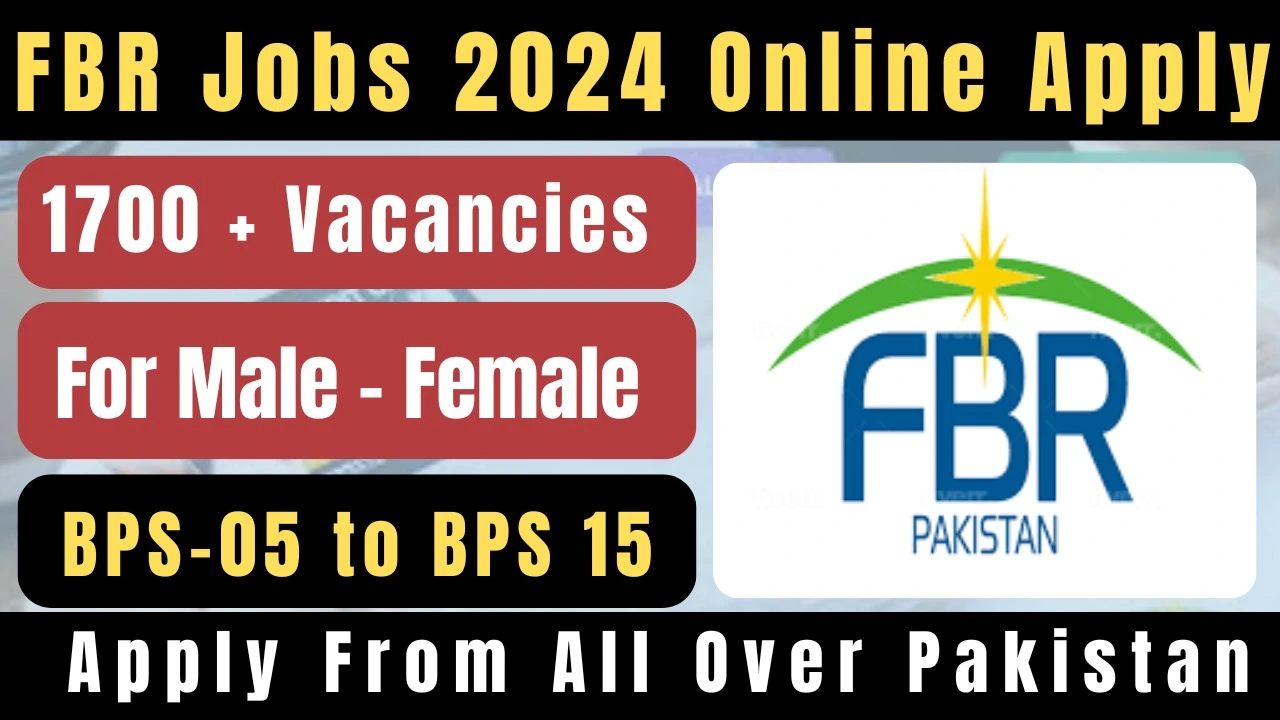 1700+ FBR Jobs 2024