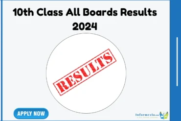 10th Class All Boards Results 2024