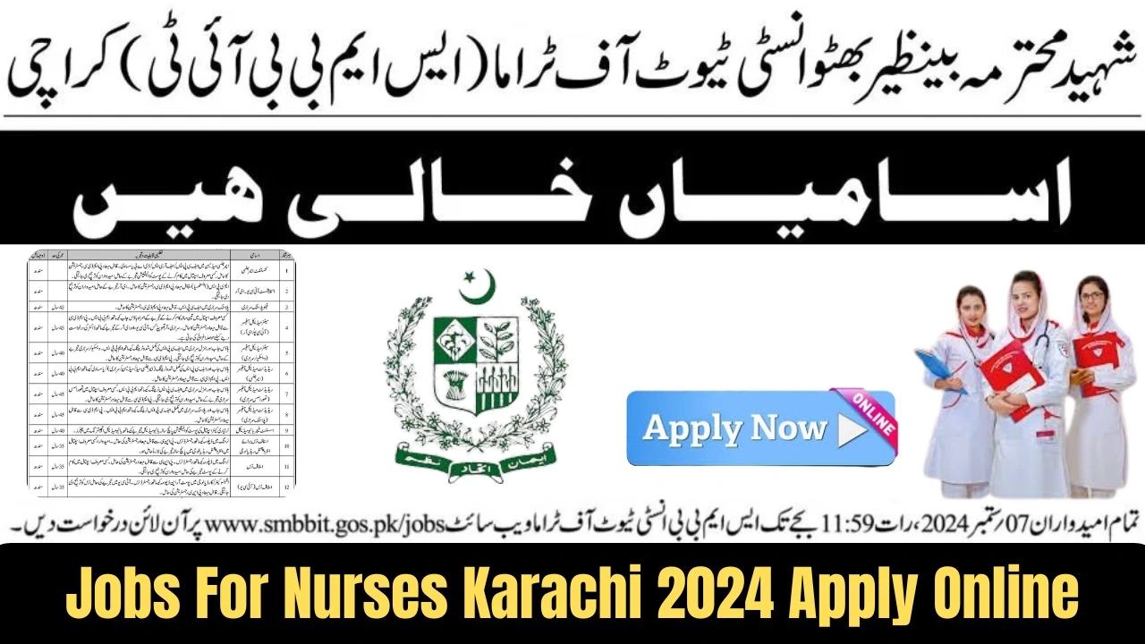 Jobs for Nurses Karachi 2024