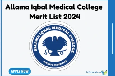 Allama Iqbal Medical College Merit List 2024