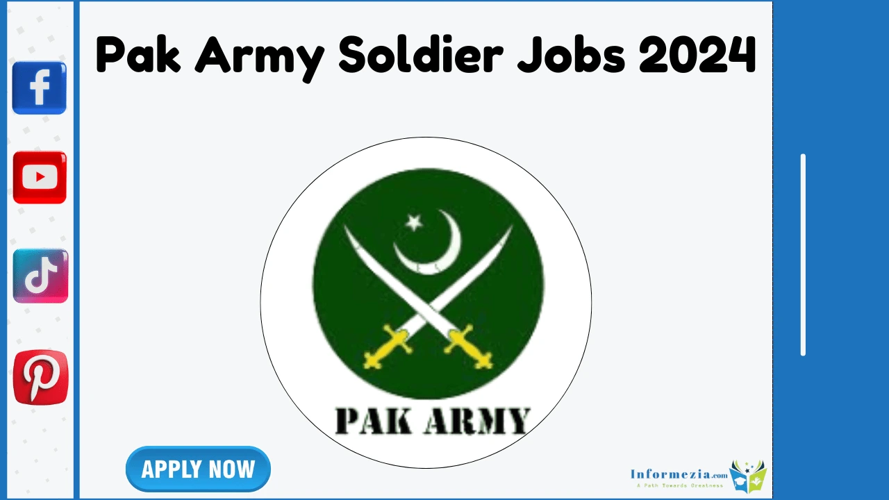 Pak Army Soldier Jobs 2024