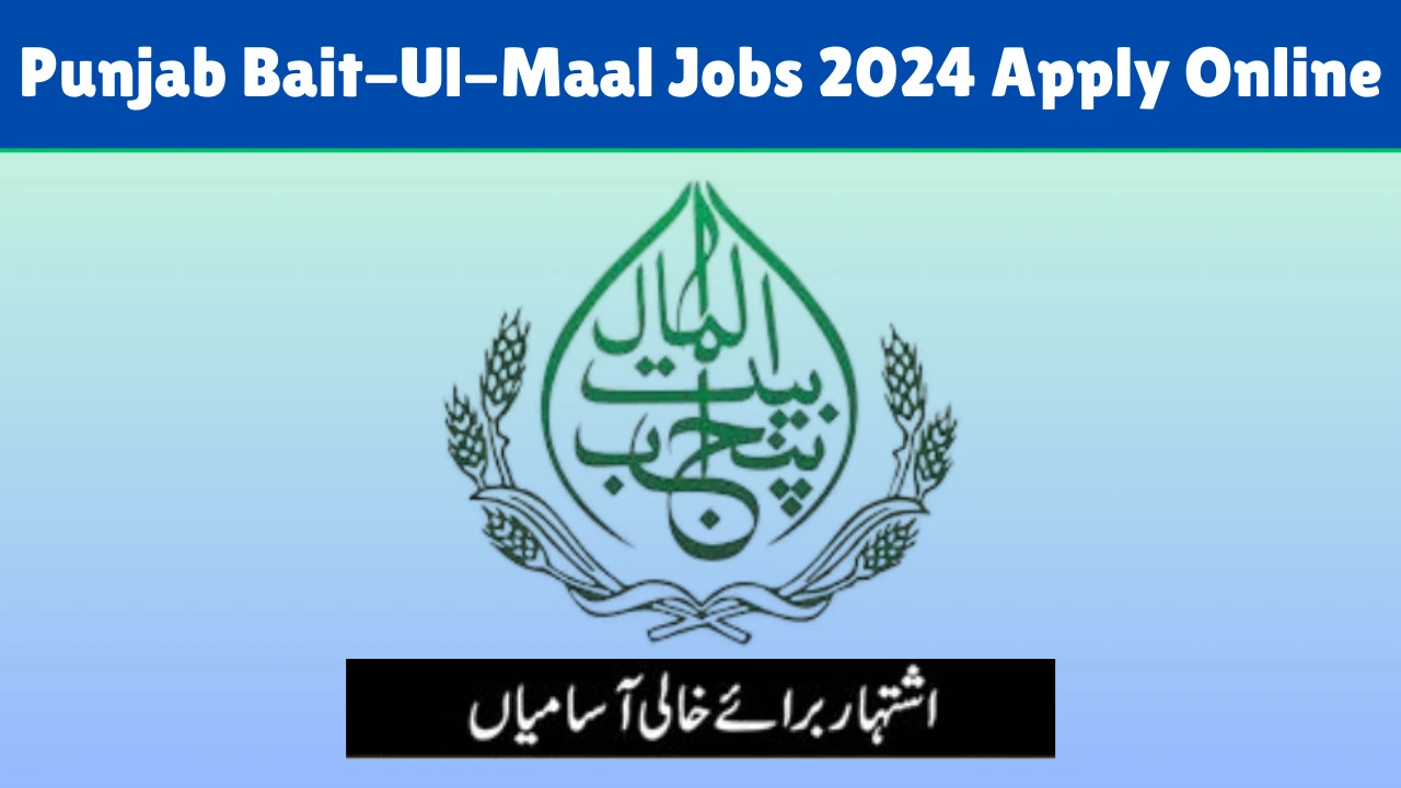 Punjab Bait-Ul-Maal Jobs 2024