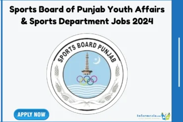 Sports Board of Punjab Youth Affairs & Sports Department Jobs 2024