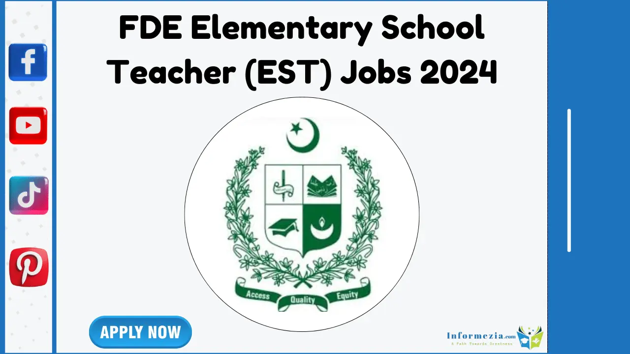 FDE Elementary School Teacher (EST) Jobs 2024-min