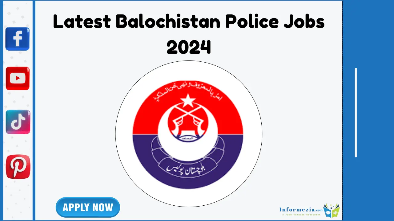 Balochistan Police Jobs 2024