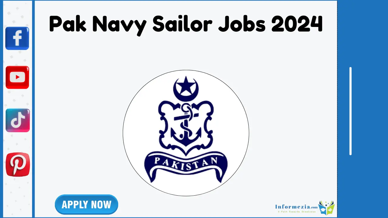 Pak Navy Sailor Jobs 2024 Batch A 2025