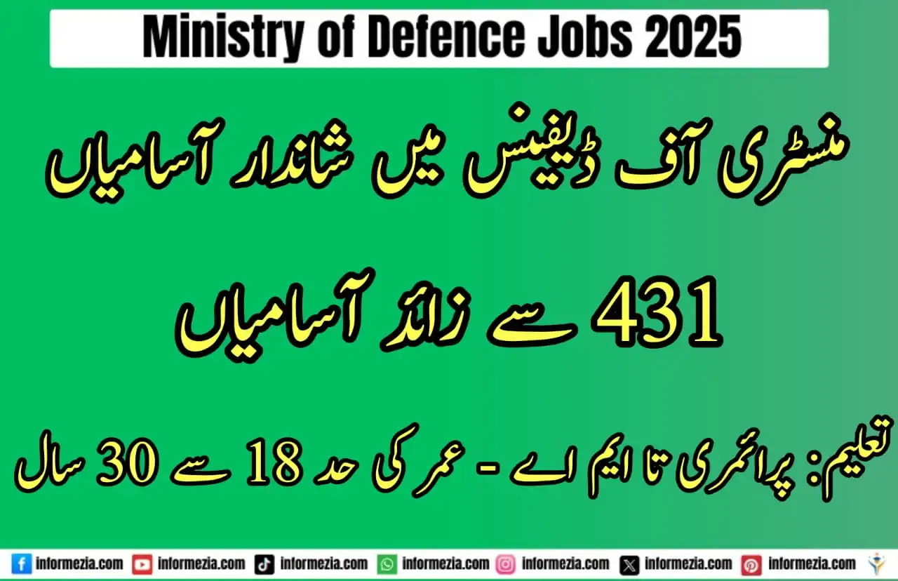 Ministry of Defence Jobs 2025